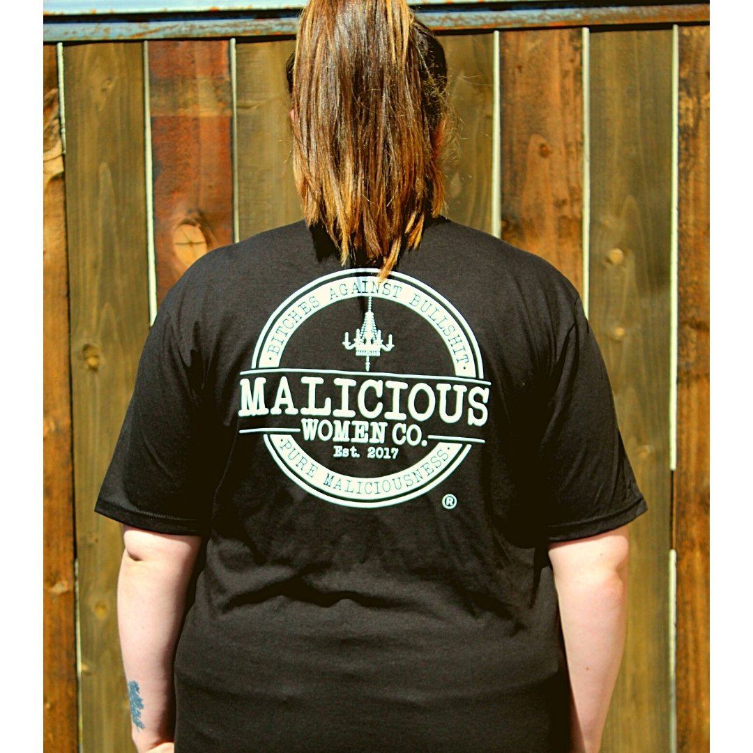 Pure Maliciousness Crew Neck T-Shirt - Malicious Women Co. - Apparel